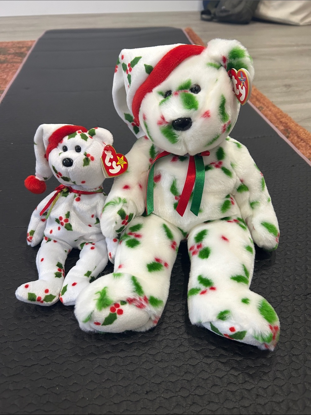 1998 Holiday Teddy Set
